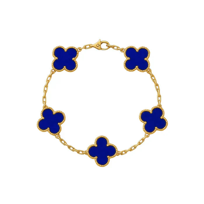 'Cleef' Clover Bracelet - Mulitcolour